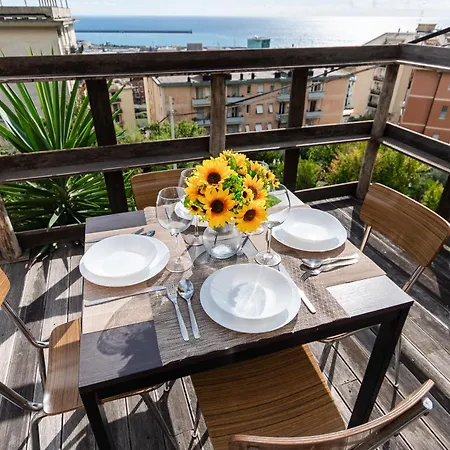 Apartment Parcheggio Gratis - 10min Aeroporto - Vista Mare *